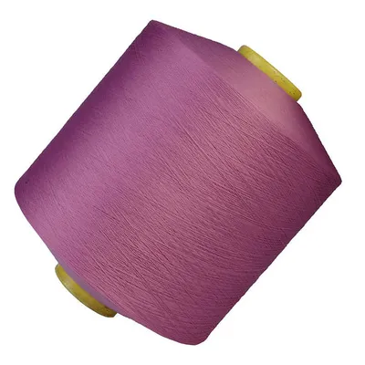 Custom Colored Polyester Yarn 150d High Elastic Polyester Yarn DTY for Outfit