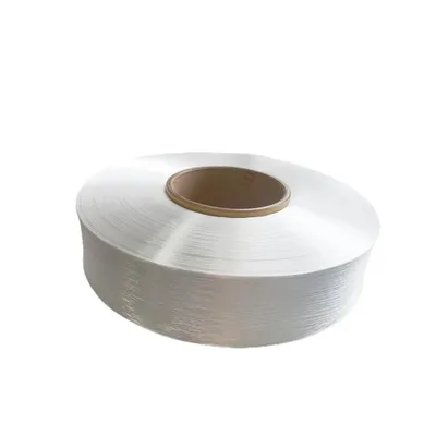 Wholesale 100d White Polyester Hot Melt Yarn for Flyknit Shoes Vamp