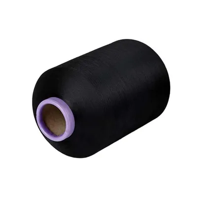 FDY Semi Dull Ddb Dope Dyed Black 100% Polyester FDY Twisted 50 Denier Yarn FDY 50 D 48 for Weaving