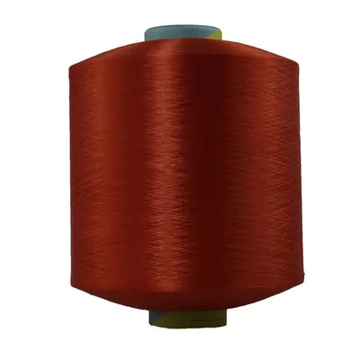 100% Polyester Recycle DTY Yarn 300d/96f Filament Draw Textured Yarn for Knitting and Weaving
