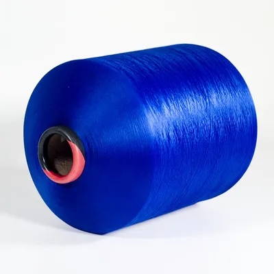 SD SIM Nim Him Colorful 100 Polyester Yarn DTY 150d 48f Ribbon Yarn