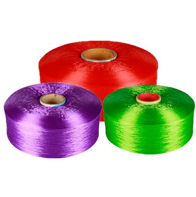 Low Price High Strength Colored FDY Polyester Yarn for Hand Knitting