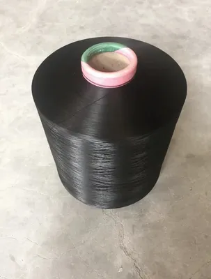 DTY 500d Black Polyester Yarn
