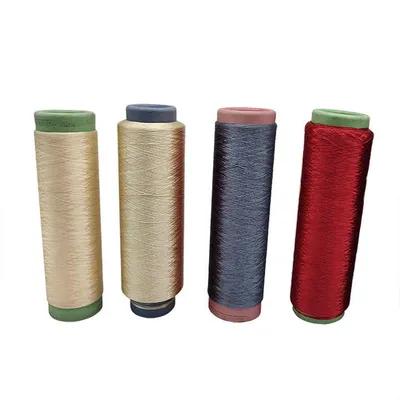 AA Grade 150 300 Denier 100% DTY 150/48f Polyester Filament Yarn for Knitting Sewing Thread