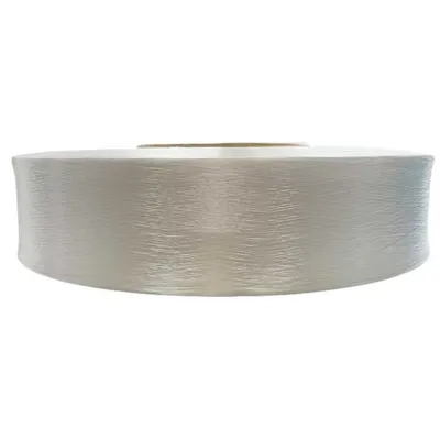 Low Price 150d White Polyester Hot Melt Yarn for Sports Shoes Upper