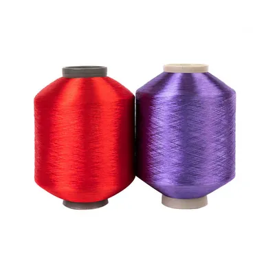 Colors Twisted High Strength Industrial 1500d DTY Polyester Yarn 1500d/192f 1500d Orange for Shoe Upper