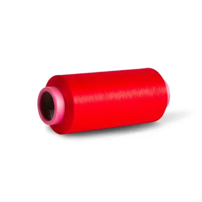 Dope Dyed 100% Polyester DTY Textured Filament Yarn 150/48 SD SIM with One Heater