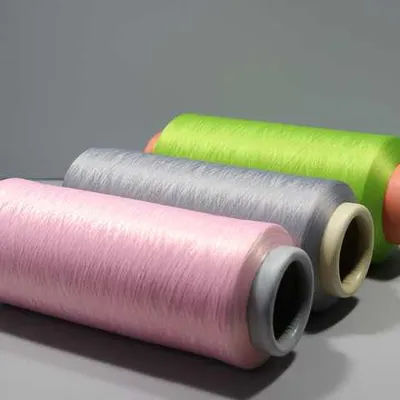 High Color Fastness 100% Polyester Yarn Dope Dyed Color DTY Yarn for Luggage Cloth Weaving