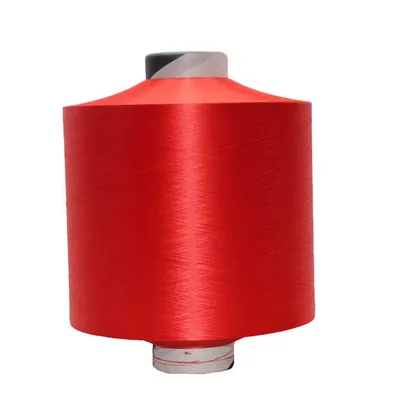 Multifilament 300d96f White Polypropylene DTY Filament Twist Dyed AA Grade Carpet PP DTY Yarn for Socks Yarn