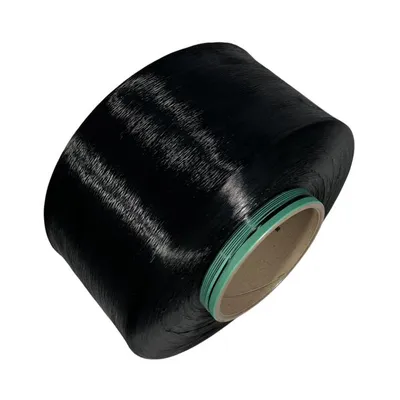 Black Semidull 300d/96f FDY 100% Polyester Yarn AA Thread 333dtex/96f Black Knitting Polyester Spun Yarn