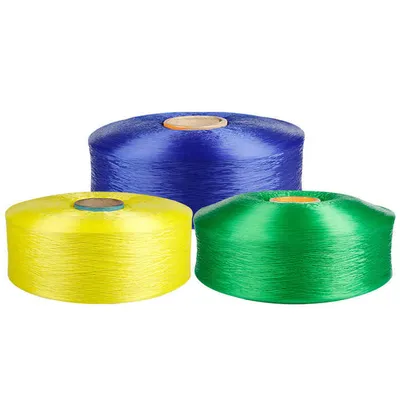 100% AA 150d FDY Polyester Dope Dyed Colored Recycle Polyester Filament Yarn