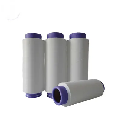 150d S Z No Oil High Tenacity Polyester Filament Yarn Raw White Textured DTY Yarn for Knitting