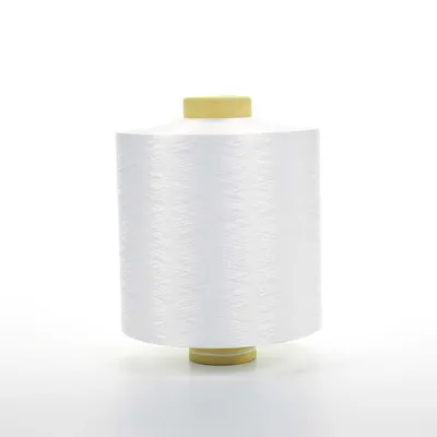 Grs Twisted Yarn Textured White 50/24 300d/96f 75D/72f 150/2 75/36 Denier Tex 150d 48f DTY Polyester Yarn