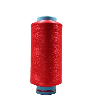 DTY 75D-600d Dope Dyed Colors 100% Polyester Yarn, Polyester Texture Yarn Him Nim
