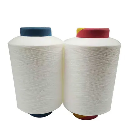 Supply White 120d- 1200d Polyester DTY Yarn AA a Polyester DTY Stretch Filament DTY Polyester Recycled Yarn