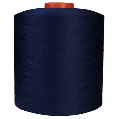Hot Sale High Quality New Design White High Elastic Polyester Yarn DTY for Football Socks
