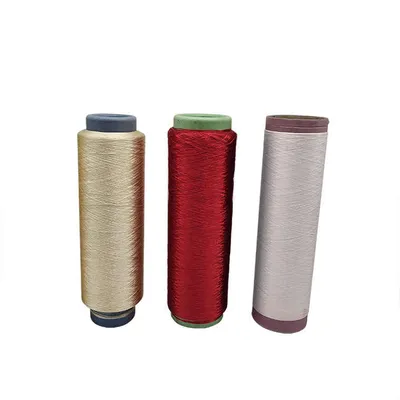100% Polyester 150d 300d 450d 600d PP Multifilament DTY Textured Yarn 100d/72f for Weft Knitted Fabric