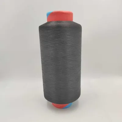 Grs Certificate Polyester Yarn Manufacturer 75 Den Polyester Textured Stretch Antibacterial Yarn DTY