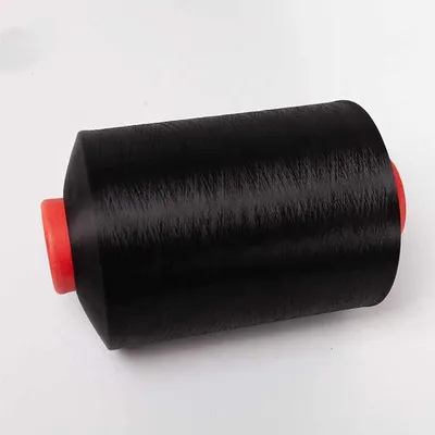100d/48f Black Polyester DTY Filament Yarn with Certified