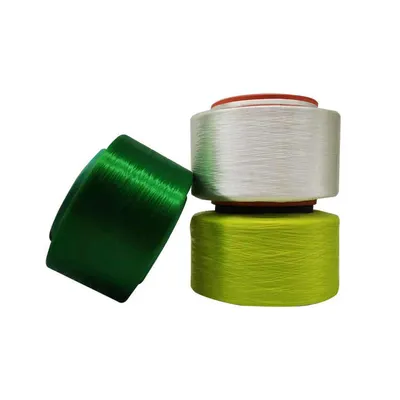 Polyester Yarns 300d/192f FDY Polyester Dyed Yarn Trilobal Bright Filament Twist S/Z Yarn for Twisting Thread