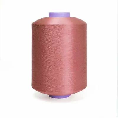 100% Dope Dyed Polyester Yarn 150/144 SIM Colors Polyester Filament Yarns for Fabric