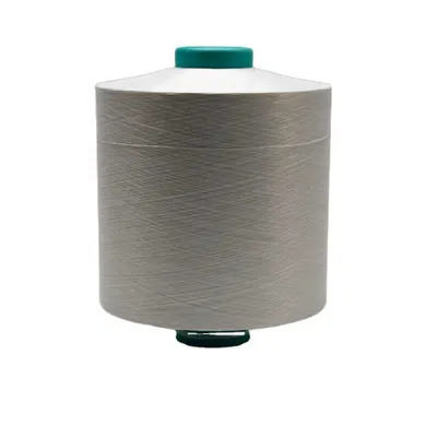 AA Grade Polyester Yarn 150d/48f DTY Semi-Dull Raw White
