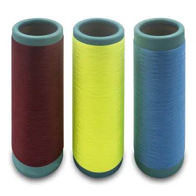 Factory Direct Sales Superior Covering Double Grs DTY Polyester Yarn for Eco-Friendly Knitting
