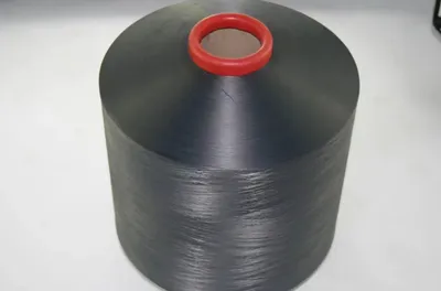 DTY 300d Black Polyester Yarn