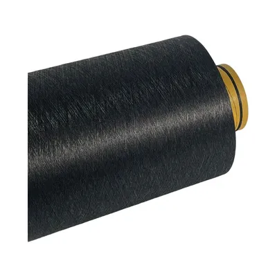 DTY 150d/48f Nim Black AA Grade DTY 150 48 Polyester Yarn