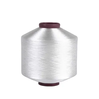 Manufacturer Flat Full Draw Yarn FDY 75/35f 70/48 70/36 75/36 75D/36f SD Polyester FDY Label Yarn 100 144 for Weaving Label