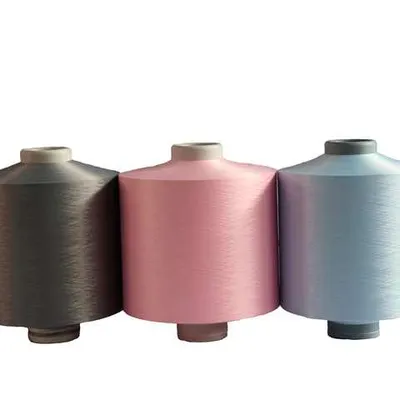 High Quality Cheap Textured Yarn Polyester DTY Yarn Polyester Melange Yarn with Dope Dyed Color
