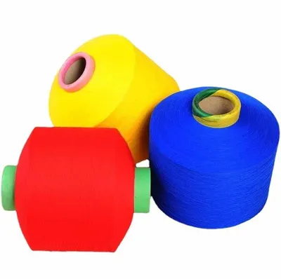 High Quality 120d 150d Dyed Thread Yarn Polyester Filament DTY Twisted Yarn Textured Yarn for Underwear Fabric