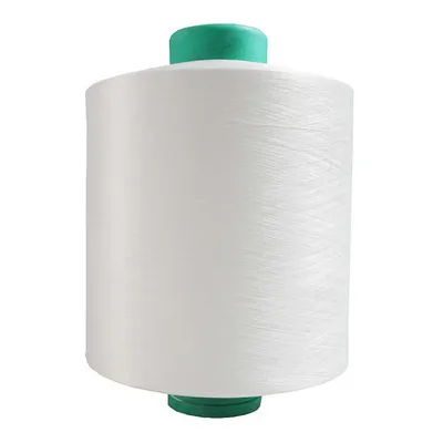 High Quality SD Raw White 100% Polyester Yarn 150/48 Texturized DTY for Knitting
