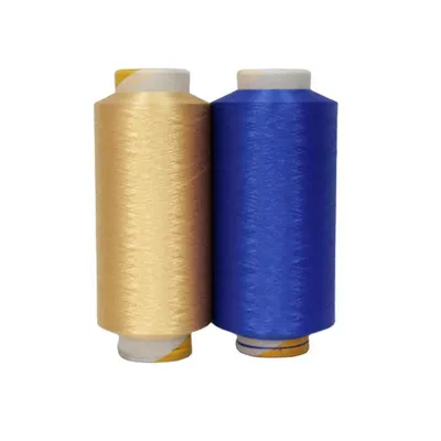 Polyester Filament Yarn Cheap Price 150d/48f Dyed Color 100% Polyester Draw Textured Yarn DTY for Crochet Thread