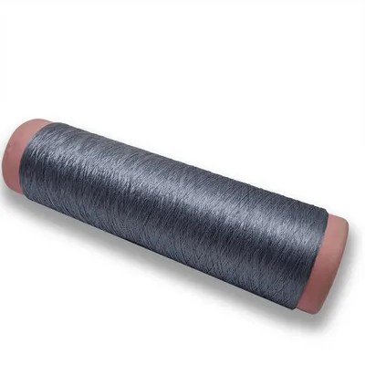High Elastic Factory Good Quality 150d/48f Semi Dull Raw White DTY Yarn Polyester Knitting PP DTY Socks Yarn for Socks