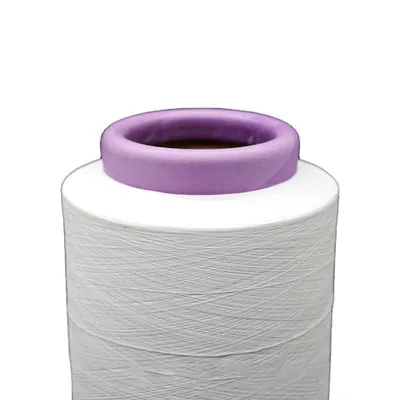 100% Virgin Polyester Yarn DTY 150d/144f SIM White for Air Jet Machine Knitting