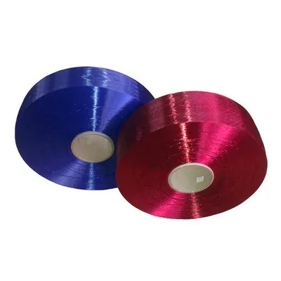 Manufacture Filament Bright Polyester Yarn 75D 150d Dyed Polyester FDY Colour Yarn for Embroidery Thread